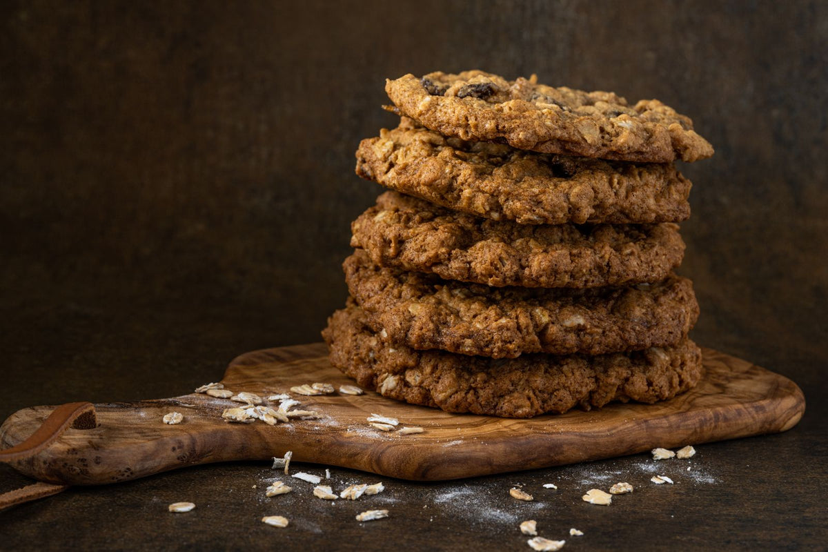 Galletas de avena y plátano caseras