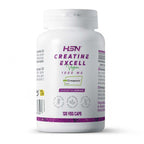 Creatina Excell 1000 mg Creapure HSN, bote de 120 cápsulas vegetales