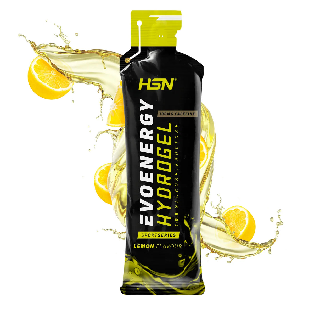 Evoenergy hydrogel con cafeína HSN sabor limón