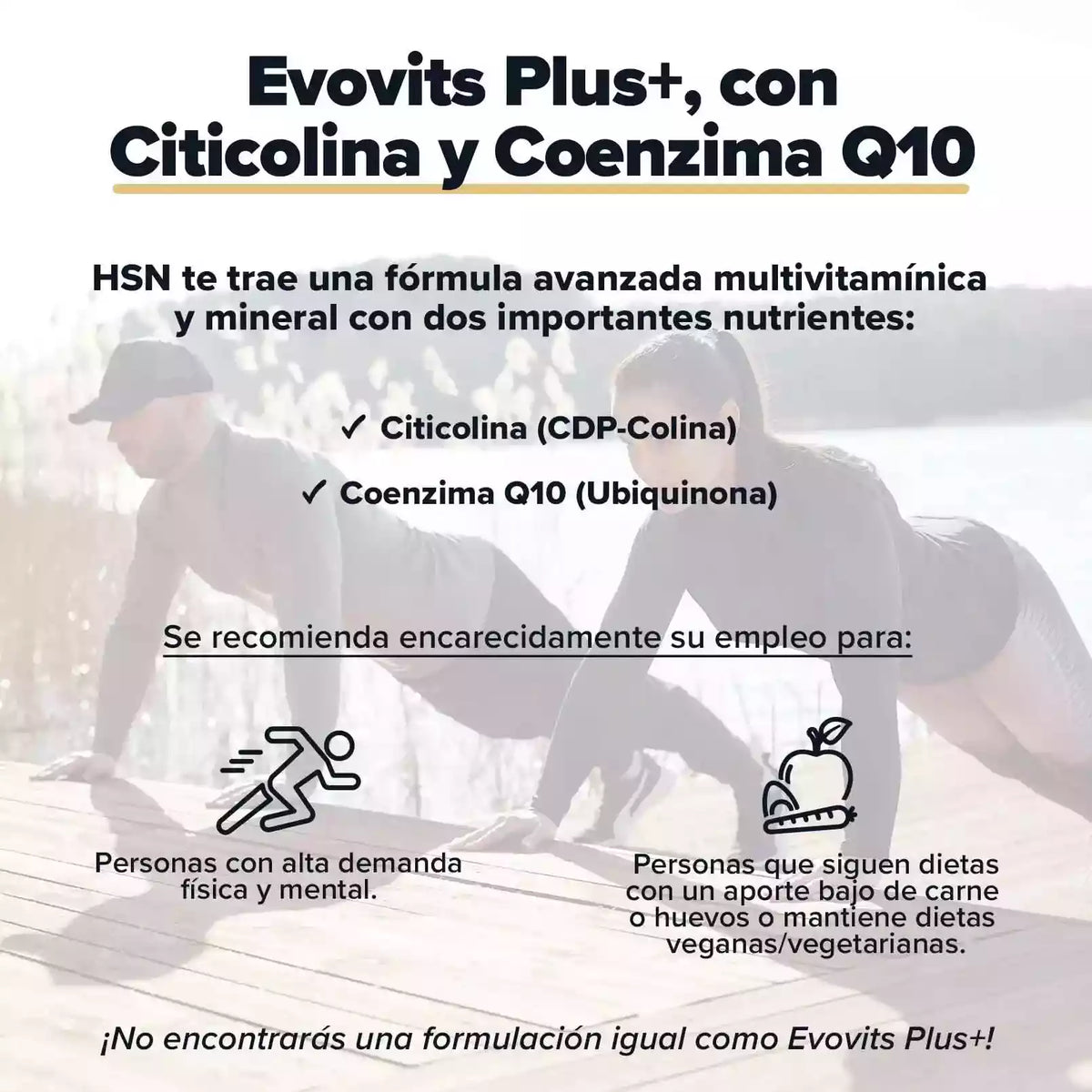 Evovits plus+ HSN: información del fabricante