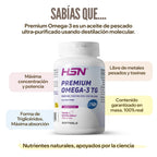 Premium omega-3 TG HSN: certificación IFOS