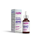 Vitaminas D3+K2 líquidas HSN, 30 ml