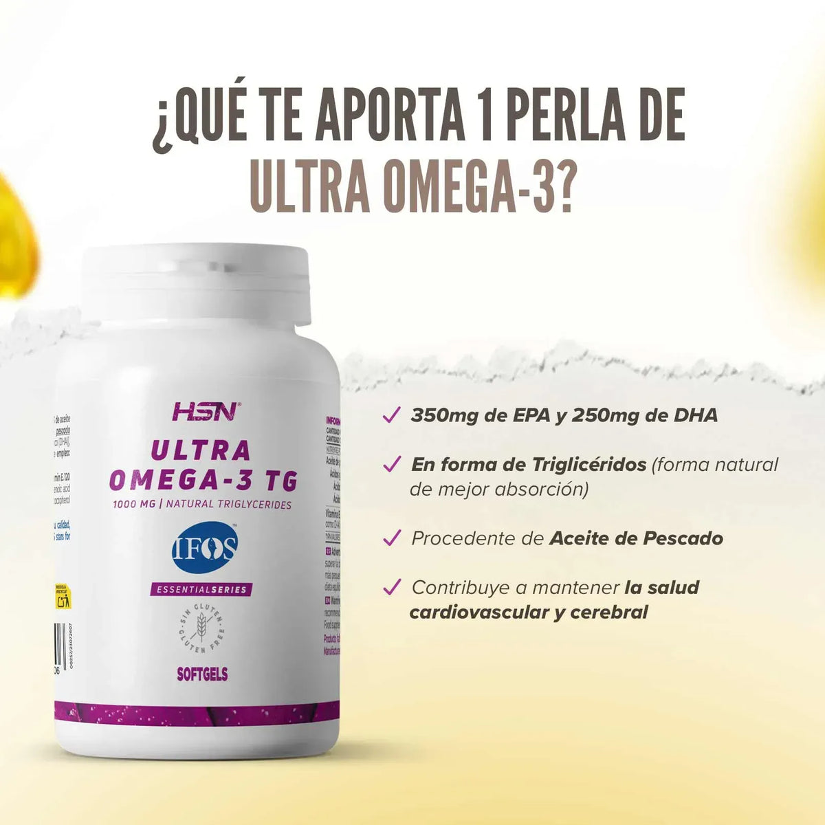 Ultra omega-3 TG (IFOS™) 1000mg