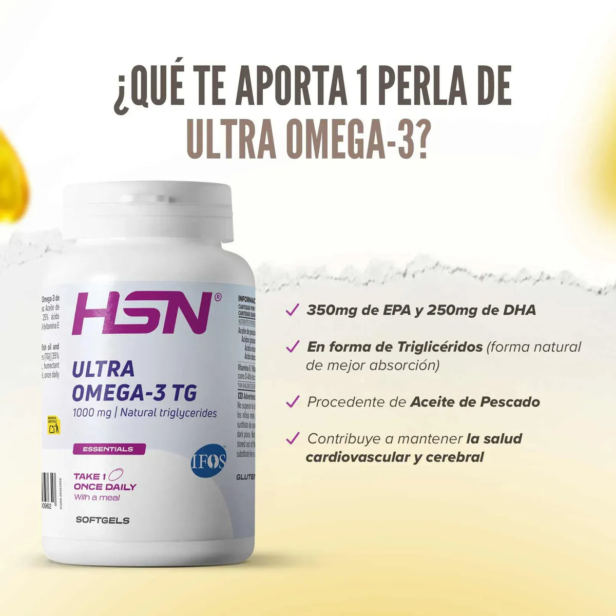 Ultra omega-3 TG (IFOS™) 1000mg