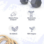 Creatina Excell (100% Creapure®) en polvo