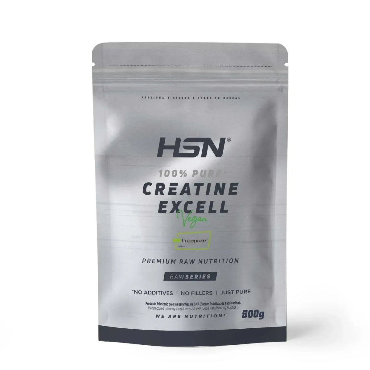 Creatina Excell (100% Creapure®) en polvo