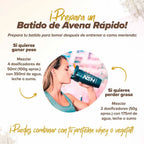 Harina de avena instantánea