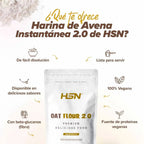 Harina de avena instantánea