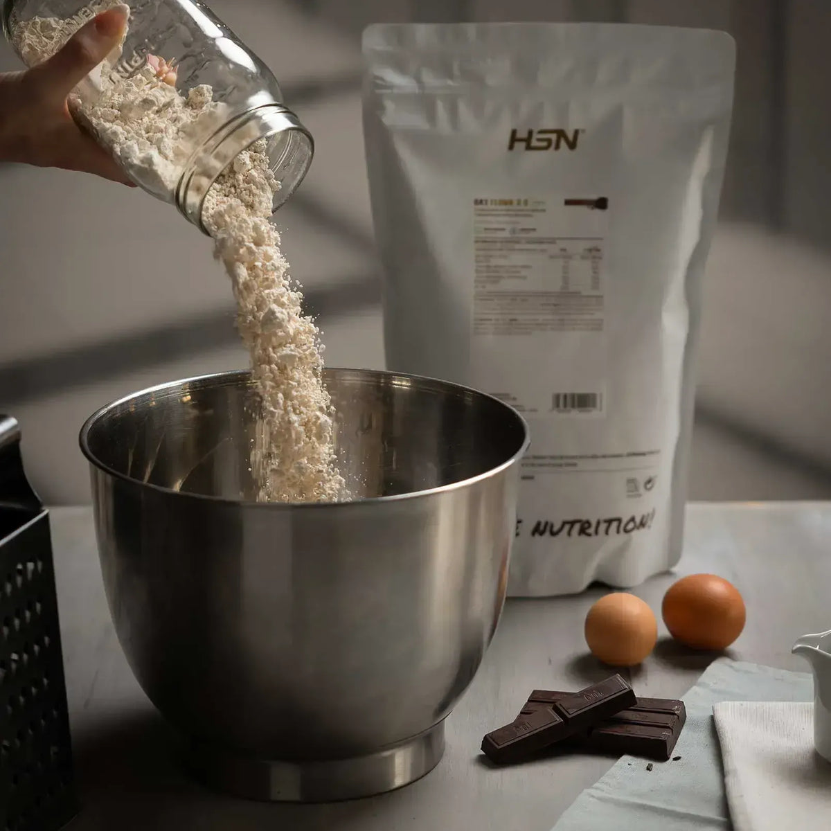 Harina de avena instantánea