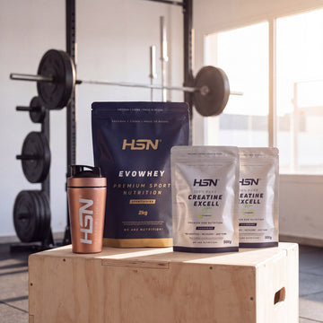 Pack Iniciación: Proteína 2 Kg + Creatina 1 Kg (+ shaker de acero GRATIS)